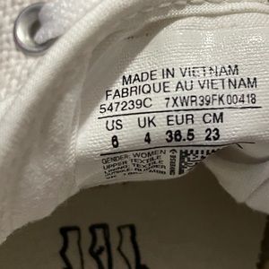 Converse ,white shoes